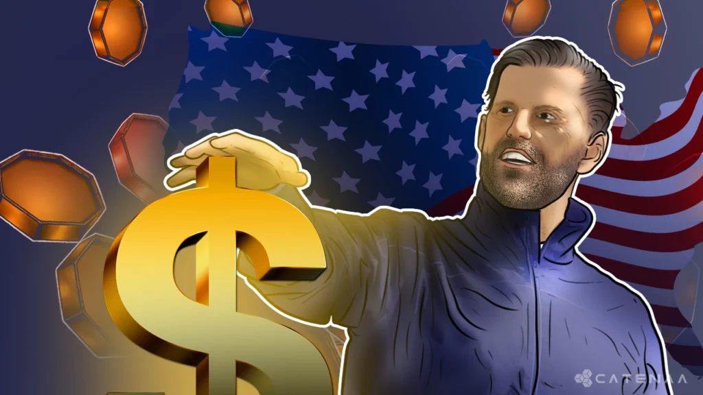 Eric Trump Says Crypto Could Bolster the US Dollar